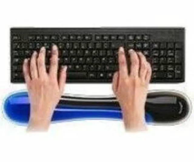 Alt view image 8 of 13 - Kensington Slim Duo Gel Keyboard Wrist Rest