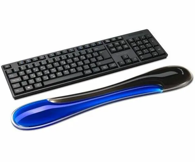 Alt view image 10 of 13 - Kensington Slim Duo Gel Keyboard Wrist Rest