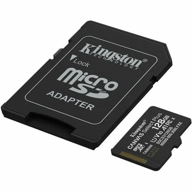 Alt view image 4 of 5 - Kingston MicroSD Canvas Select Plus 150MB/s Memory Card 128GB