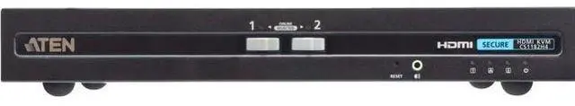 Alt view image 2 of 3 - ATEN CS1148DP4C 8-Port USB DisplayPort Dual Display Secure KVM Switch with CAC