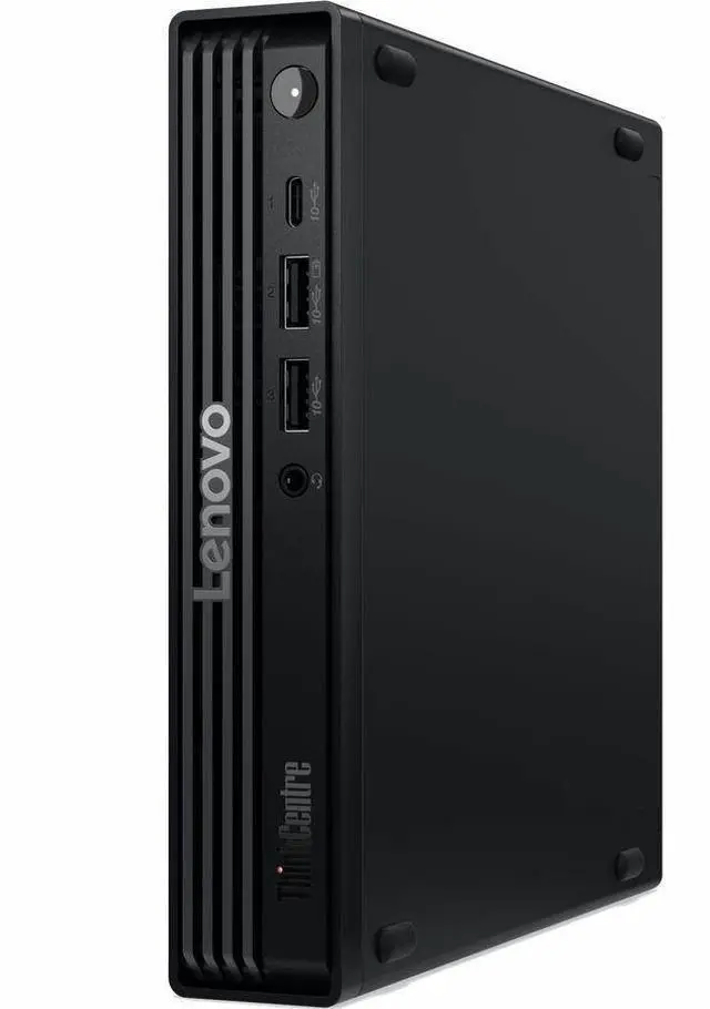 Alt view image 5 of 7 - ThinkCentre M70q Gen 6 - Intel Core Ultra 7 265T - 16.0 GB - 256GB SSD - Intel Graphics - Windows 11 - Intel AX211vPro - 135W - Black 13A4002CUS