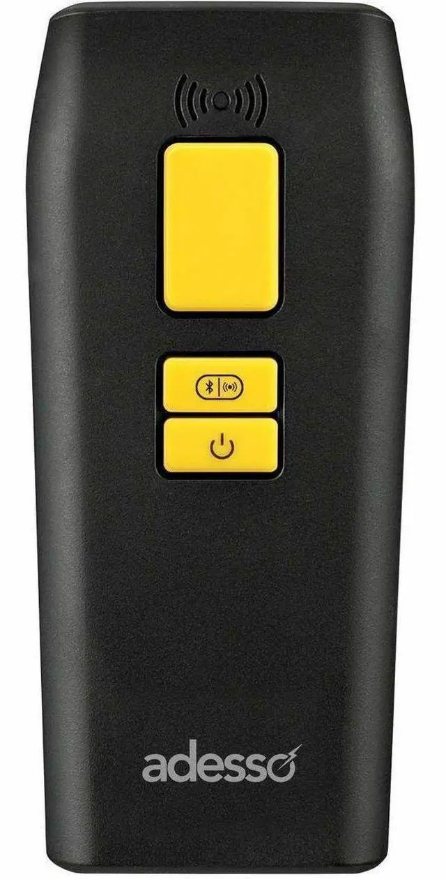 Alt view image 3 of 8 - Adesso Bluetooth & 2.4Ghz Wireless Antimicrobial & Waterproof 2D Barcode Scanner - Cable/Wireless Connectivity - 300 scan/s - 20" Scan Distance - 1D, 2D - LED - CMOS - Bluetooth, Radio Fr