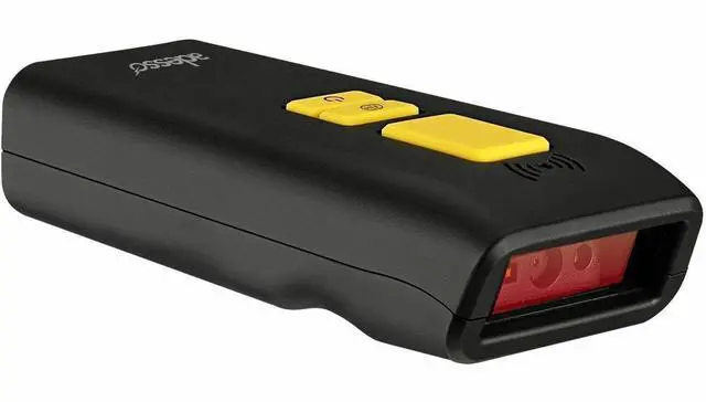 Alt view image 7 of 8 - Adesso Bluetooth & 2.4Ghz Wireless Antimicrobial & Waterproof 2D Barcode Scanner - Cable/Wireless Connectivity - 300 scan/s - 20" Scan Distance - 1D, 2D - LED - CMOS - Bluetooth, Radio Fr