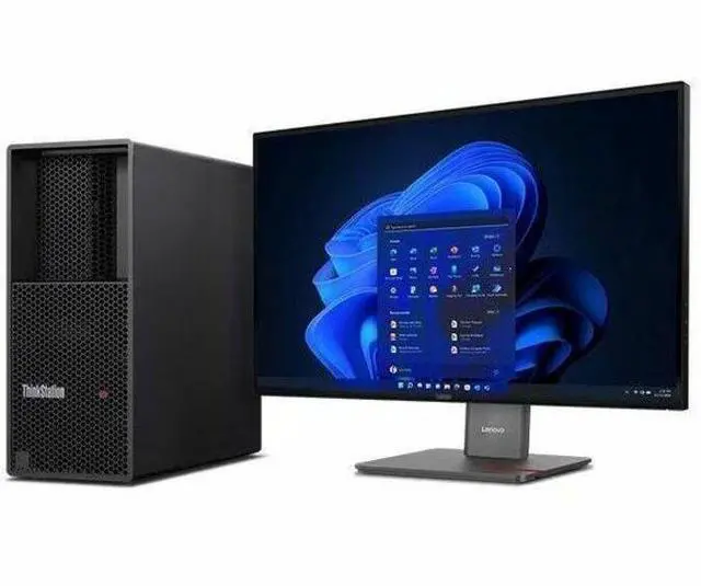 Alt view image 6 of 8 - Lenovo ThinkStation P3 Gen 2 30HT007XUS Workstation - Intel Core Ultra 7 265 - 32 GB - 1 TB SSD - Windows 11 Pro - 2x NVIDIA RTX 2000 Ada 16 GB - DVD-Writer - Gigabit Ethernet - Wireless LAN
