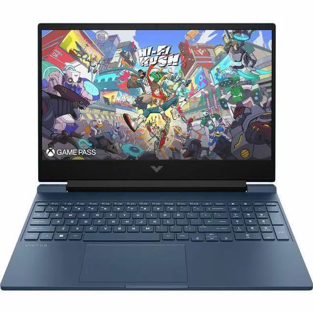 Main image of VICTUS 15-fb3000 15-fb3565nr 15.6" Gaming Notebook - Full HD - 144 Hz - AMD Ryzen 5 8645HS - 16 GB - 512 GB SSD - Performance Blue - AMD Chip - 1920 x 1080 - Windows 11 Home - NVIDIA GeForce RTX