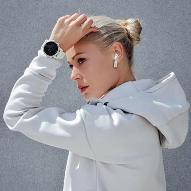 Alt view image 17 of 18 - Jelleez True Wireless Earbuds Bluetooth Connectivity Comfort Fit- White
