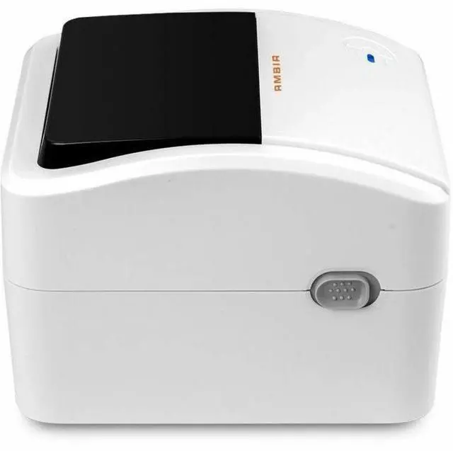 Alt view image 3 of 5 - Ambir LP400 Healthcare Direct Thermal Printer - Monochrome - Label Print - Fast Ethernet - USB - 70" Print Length x 4.25" Print Width - 6 lps Mono - 203 dpi - 4.57" Label Width x 70