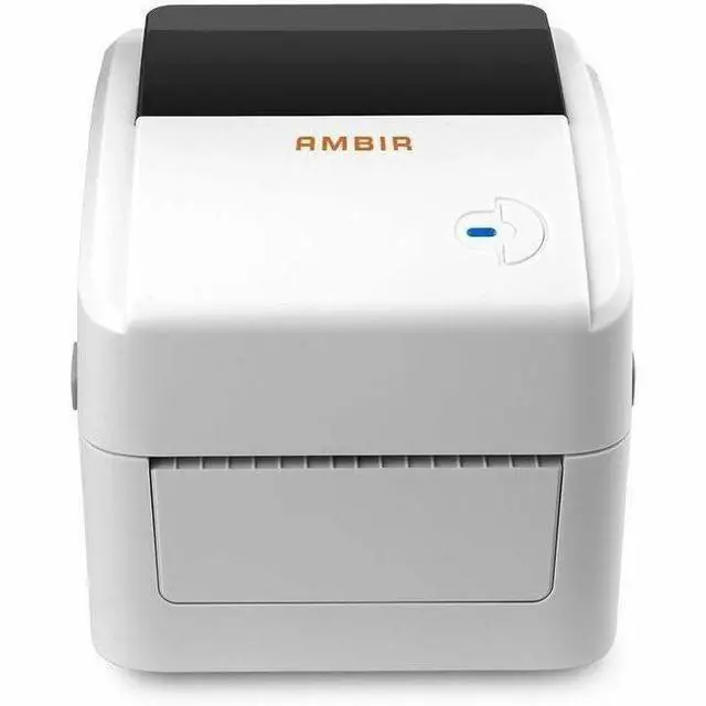 Main image of Ambir LP400 Healthcare Direct Thermal Printer - Monochrome - Label Print - Fast Ethernet - USB - 70" Print Length x 4.25" Print Width - 6 lps Mono - 203 dpi - 4.57" Label Width x 70