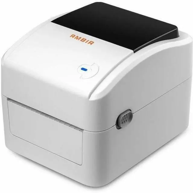 Alt view image 2 of 5 - Ambir LP400 Healthcare Direct Thermal Printer - Monochrome - Label Print - Fast Ethernet - USB - 70" Print Length x 4.25" Print Width - 6 lps Mono - 203 dpi - 4.57" Label Width x 70