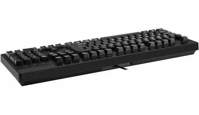 Alt view image 4 of 6 - Adesso EasyTouch 130 Full Sized Wired Mechanical Keyboard With CoPilot AI Hotkey - Cable Connectivity - USB Interface - RGB LED - 104 Key(s) - CoPilot, Multimedia Hot Key(s) - Windows, Mac OS - Englis