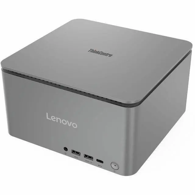Main image of Lenovo ThinkCentre neo Ultra 12W1001DUS Desktop Computer - Intel Core i7 14th Gen i7-14700 - vPro Technology - 32 GB - 1 TB SSD - Tiny - Luna Gray - Intel Chip - Windows 11 Pro - NVIDIA GeForce RTX 40