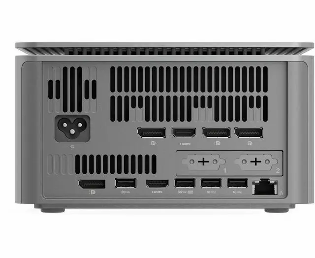 Alt view image 5 of 9 - Lenovo ThinkCentre neo Ultra 12W1001DUS Desktop Computer - Intel Core i7 14th Gen i7-14700 - vPro Technology - 32 GB - 1 TB SSD - Tiny - Luna Gray - Intel Chip - Windows 11 Pro - NVIDIA GeForce RTX 40