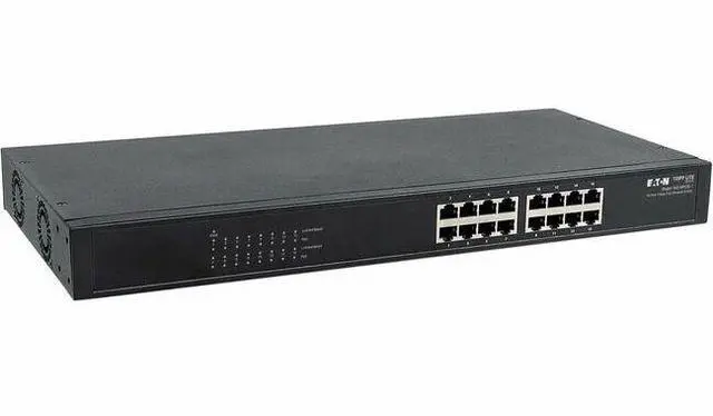Alt view image 4 of 13 - Eaton Tripp Lite Series 16-Port Unmanaged Ethernet Switch with PoE+