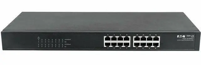 Alt view image 8 of 13 - Eaton Tripp Lite Series 16-Port Unmanaged Ethernet Switch with PoE+