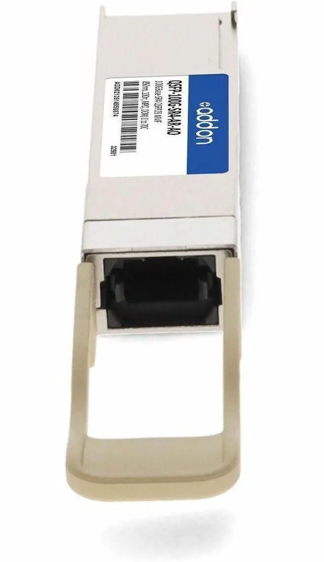 Alt view image 7 of 9 - AddOn Arista Networks QSFP-100G-SR4 Compatible QSFP28 Transceiver MMF