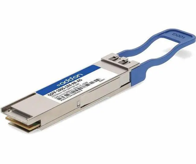 Alt view image 6 of 14 - AddOn Arista Networks QSFP-100G-LR4 Compatible TAA Compliant 100GBase-LR4 QSFP28 Transceiver (SMF,