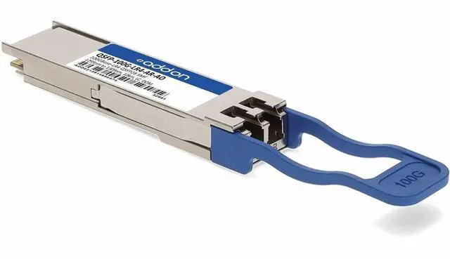 Alt view image 9 of 14 - AddOn Arista Networks QSFP-100G-LR4 Compatible TAA Compliant 100GBase-LR4 QSFP28 Transceiver (SMF,