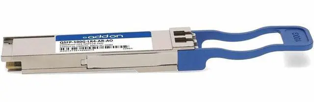 Alt view image 12 of 14 - AddOn Arista Networks QSFP-100G-LR4 Compatible TAA Compliant 100GBase-LR4 QSFP28 Transceiver (SMF,