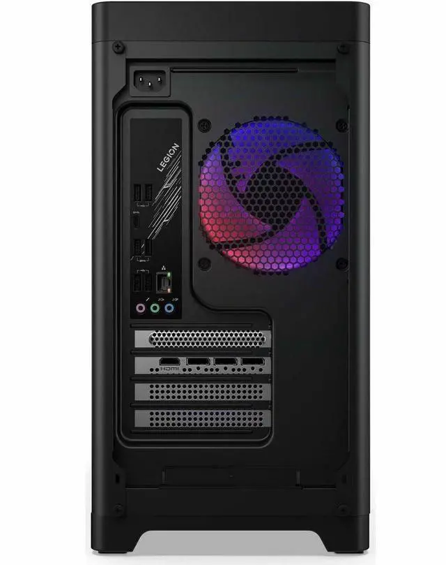 Alt view image 5 of 14 - Lenovo Legion T5 30AGB10 90YJ0015US Gaming Desktop Computer - AMD Ryzen 7 7700X - 32 GB - 1 TB SSD - Tower - Eclipse Black - AMD Chip - Windows 11 Pro 64-bit - NVIDIA GeForce RTX 5070 12 GB - English