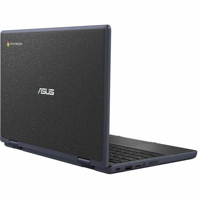 Alt view image 7 of 8 - Asus Chromebook CR11 CR1104CTA-YZ84 11.6" Rugged Clamshell Chromebook - HD - Intel N-Series N150 - 8 GB - 64 GB Flash Memory - Mineral Gray - Intel Chip - 1366 x 768 - ChromeOS - Intel UHD Graphi