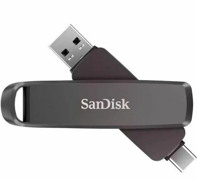 Alt view image 7 of 7 - SanDisk USB Extreme PRO Dual Drive Flash Drive 2TB  SDDDE1-2T00-G46