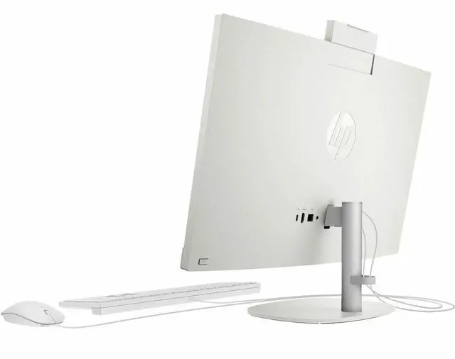 Alt view image 7 of 20 - HP 24CR0410 23.8 inch All-in-One Desktop - AMD Athlon Silver 7120U - AMD Radeon Graphics - 8GB/256GB - Windows 11 Home