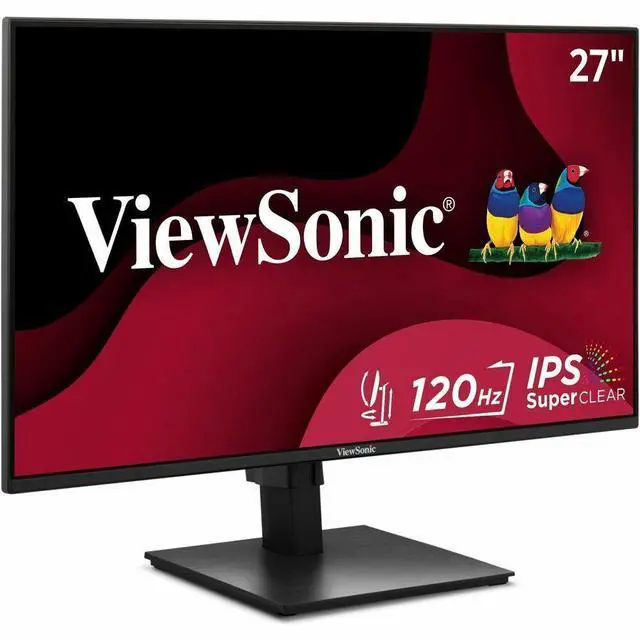 Alt view image 10 of 13 - Viewsonic VA2748-MHJ 27 Inch IPS 1080p Monitor with 120Hz, Advanced Ergonomics, Eye Care, HDMI, and VGA Inputs for Home and Office