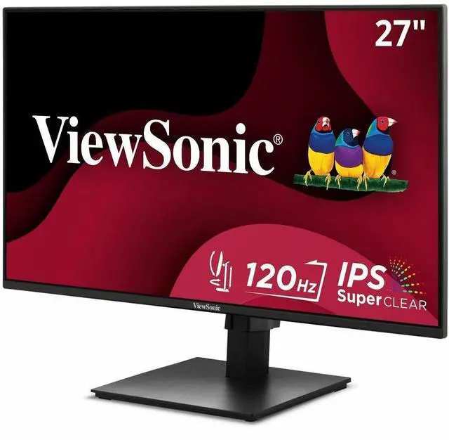 Alt view image 11 of 13 - Viewsonic VA2748-MHJ 27 Inch IPS 1080p Monitor with 120Hz, Advanced Ergonomics, Eye Care, HDMI, and VGA Inputs for Home and Office