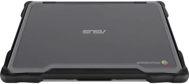 Alt view image 4 of 8 - Gumdrop SlimTech for Asus CR1100 (2-in-1 and Clamshell) - For Asus Chromebook - Textured Grip - Shock Proof, Bump Resistant, Scratch Resistant, Scuff Resistant - Thermoplastic Polyurethane (TPU)