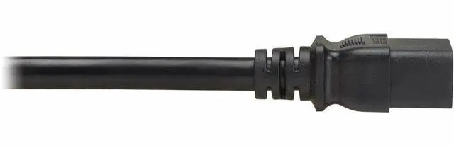 Alt view image 3 of 7 - Tripp Lite series P036-E06 Standard Power Cord - For Blade Server, Network Switch, Server, Router, Network Device, UPS, PDU, Computer, Monitor, HDTV, Printer, ... - 12 Gauge - 250 V AC / 20 A - Black