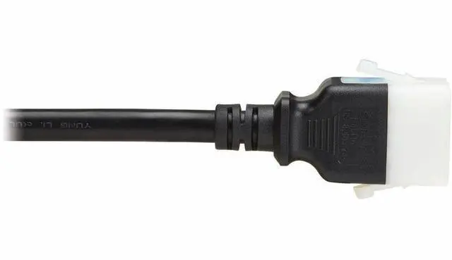 Alt view image 6 of 7 - Tripp Lite series P036-E06 Standard Power Cord - For Blade Server, Network Switch, Server, Router, Network Device, UPS, PDU, Computer, Monitor, HDTV, Printer, ... - 12 Gauge - 250 V AC / 20 A - Black