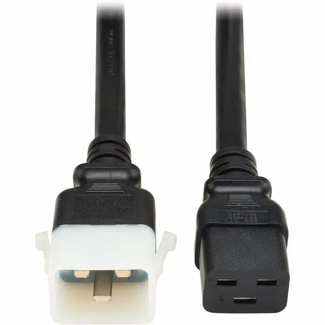 Alt view image 4 of 7 - Tripp Lite series P036-E06 Standard Power Cord - For Blade Server, Network Switch, Server, Router, Network Device, UPS, PDU, Computer, Monitor, HDTV, Printer, ... - 12 Gauge - 250 V AC / 20 A - Black