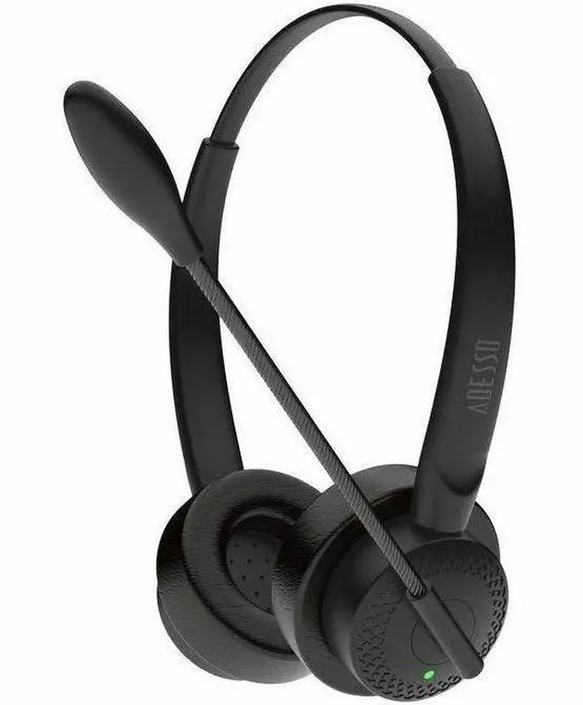 Alt view image 6 of 7 - Adesso Xtream P4T-TAA Headset with Push to talk, Volume +/-, Answer/End Call Controls - Stereo - USB Type C, USB Type A - Wired - 30 Ohm - 20 Hz to 20 kHz - Over-the-head, Over-the-ear - Binaural - Su