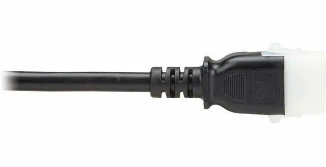 Alt view image 7 of 7 - Eaton Tripp Lite Series PDU Power Cord, C13 to P-Lock C14 - Heavy-Duty, 15A, 250V, 14 AWG, 10 ft. (3.1 m), Black - For PDU, Computer, Monitor, HDTV, Printer, Server, UPS, Network Device, Switch, Works