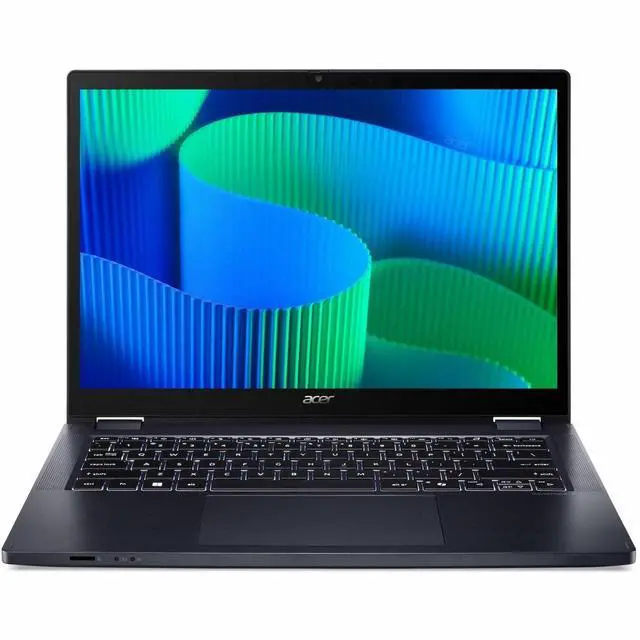 Alt view image 7 of 9 - Acer TravelMate P4 Spin 14 P414RN-54 TMP414RN-54-72F5 14" Touchscreen Convertible 2 in 1 Notebook - WUXGA - Intel Core Ultra 7 155U - 16 GB - 1 TB SSD - English Keyboard - Blue
