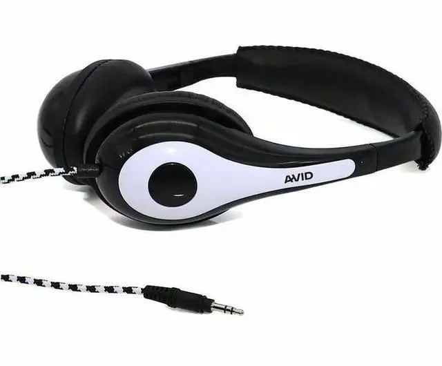 Alt view image 13 of 15 - AVID Products AE-35 Binaural On-Ear USB-C Wired Headphones White 2AE35WUSB