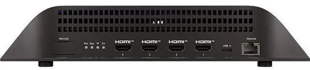 Alt view image 4 of 6 - BrightSign XC4055 Digital Signage Appliance - 4320p - HDMI - USB - Serial - Wireless LAN - Bluetooth - Ethernet