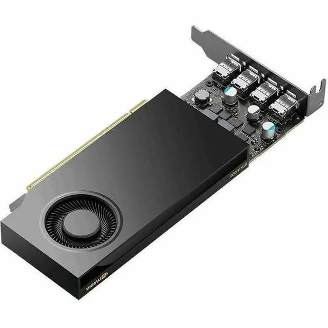 Alt view image 11 of 13 - Pny Technologies NVIDIA RTX A400 Professional Graphics Board NVIDIA RTX A400 Small Form Factor NVIDIA Ampere Architecture 4GB GDDR6 GPU Memory