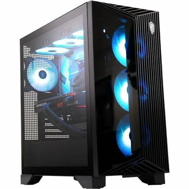 Alt view image 3 of 4 - MSI Aegis R2 14th C14NVV9-1438US Gaming Desktop Computer, Intel Core i9-14900F 2.0GHz, 64GB RAM, 2TB SSD, NVIDIA GeForce RTX 5080 16GB, Windows 11 Pro, Black