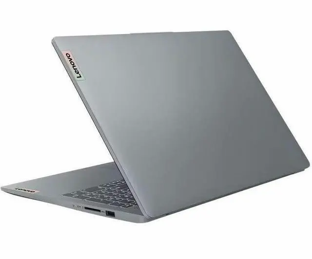 Alt view image 4 of 8 - Lenovo IdeaPad Slim 3 15IAN8 82XB00CPUS 15.6" Notebook - Full HD - Intel N-Series N100 - 4 GB - 128 GB Flash Memory - English Keyboard - Arctic Gray - Intel Chip - 1920 x 1080 - Windows 11 Home i