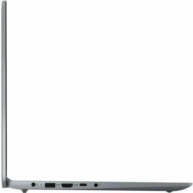 Alt view image 5 of 8 - Lenovo IdeaPad Slim 3 15IAN8 82XB00CPUS 15.6" Notebook - Full HD - Intel N-Series N100 - 4 GB - 128 GB Flash Memory - English Keyboard - Arctic Gray - Intel Chip - 1920 x 1080 - Windows 11 Home i