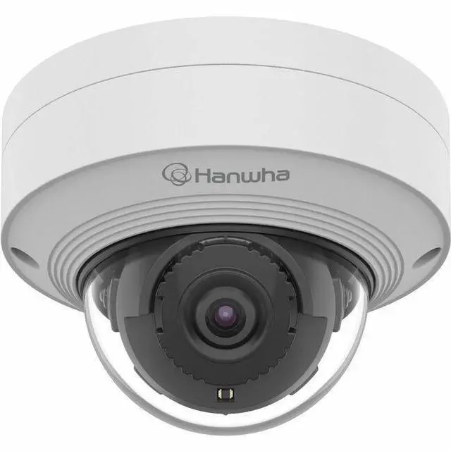 Main image of Hanwha QNV-C8012 5 Megapixel Outdoor Network Camera - Color - Dome - White - Infrared Night Vision - H.265, H.264, MJPEG, H.265M, H.265H, H.264H, H.264M - 2592 x 1944 - 2.40 mm Fixed Lens - 30 fps - C