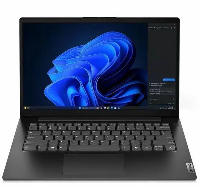 Main image of Lenovo V14 G5 IRL 83HD000VUS 14" Notebook - Intel Core 3 100U (1.20 GHz) - 8 GB - 256 GB SSD - Windows 11 Pro - Webcam - IEEE 802.11ax Wireless LAN Standard