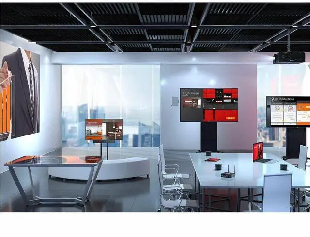 Alt view image 5 of 6 - Sharp 43" Ultra High Definition Commercial Display - 43" LCD - Advanced Super Dimension Switch ( ADS ) - 16 Hours/ 7 Days Operation - 3840 x 2160 - 16:9 - 8 ms - Direct LED - 350 Nit - 2160p