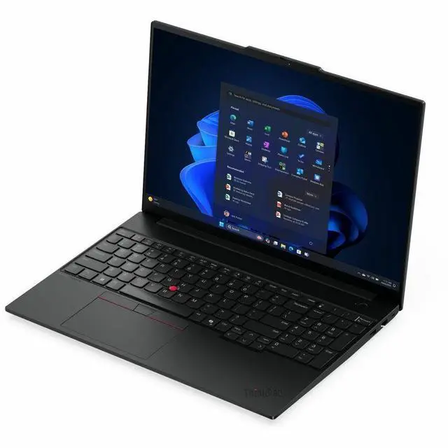 Alt view image 3 of 8 - Lenovo ThinkPad E16 Gen 3 21SR0033US 16" Notebook - Intel Core Ultra 7 255H - 16 GB - 512 GB SSD - Windows 11 Pro - Intel Arc 140T GPU - Webcam - IEEE 802.11ax Wireless LAN Standard