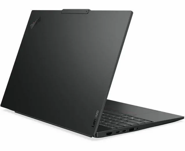 Alt view image 6 of 8 - Lenovo ThinkPad E16 Gen 3 21TF0027US 16" Notebook - WUXGA - Intel Core 7 240H - 16 GB - 512 GB SSD - English Keyboard - Black - Intel Chip - 1920 x 1200 - Windows 11 Pro - Intel - In-plane Switch