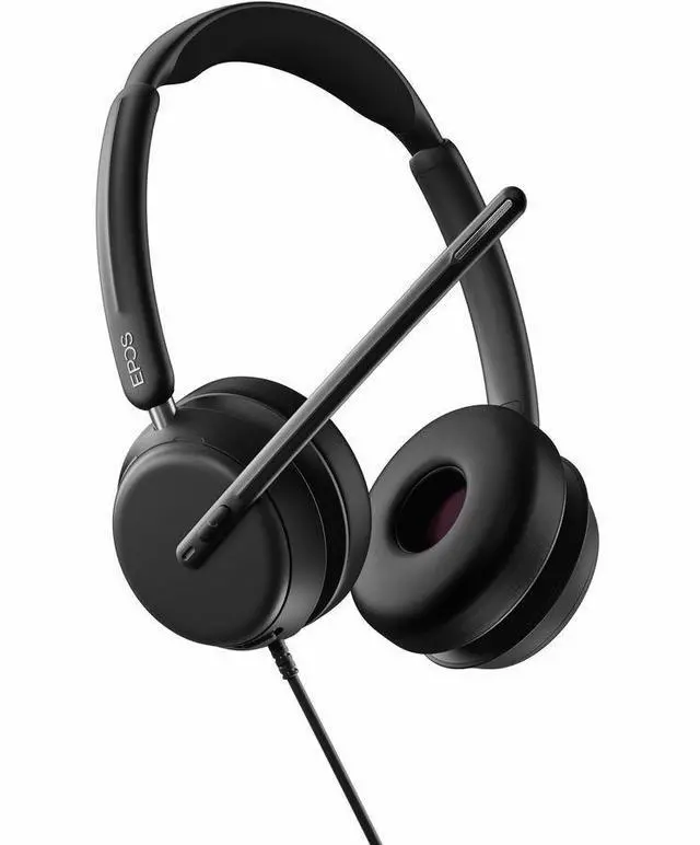 Alt view image 7 of 7 - EPOS IMPACT 860 Headset - Microsoft Teams Certification - Stereo - USB Type C - Wired - On-ear, Over-the-head - Binaural - Supra-aural - Noise Canceling