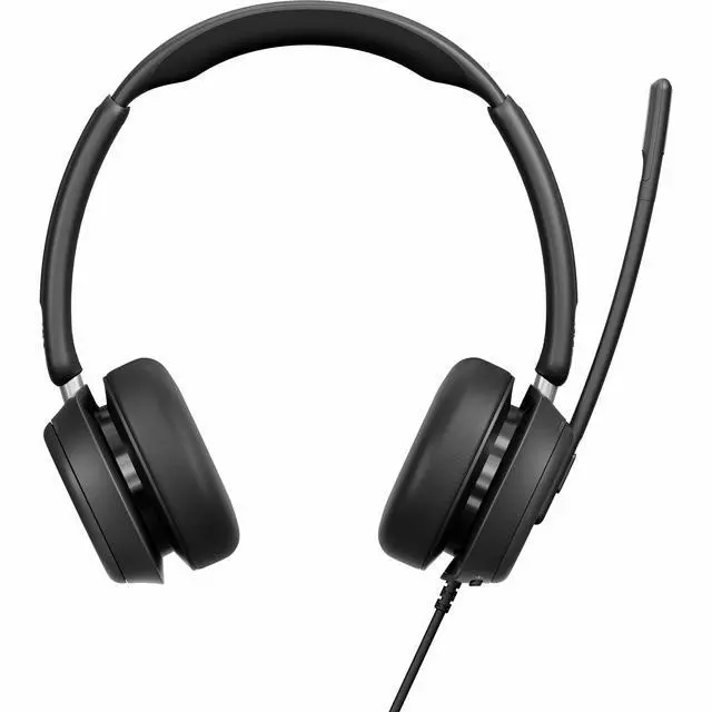 Alt view image 2 of 7 - EPOS IMPACT 860T Headset - Microsoft Teams Certification - Stereo - USB Type C - Wired - On-ear, Over-the-head - Binaural - Supra-aural - Noise Canceling
