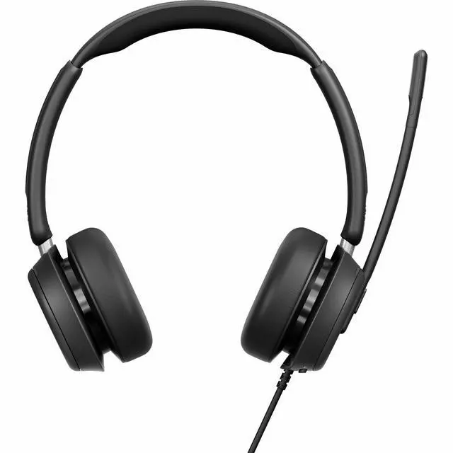 Alt view image 6 of 7 - EPOS IMPACT 860 Headset - Microsoft Teams Certification - Stereo - USB Type C - Wired - On-ear, Over-the-head - Binaural - Supra-aural - Noise Canceling
