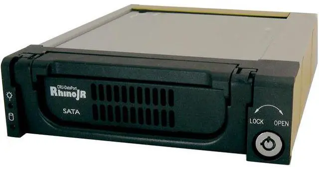 Alt view image 2 of 2 - CRU 6650-5000-0500 RhinoJR 110 SATA II Removable HDD Enclosure